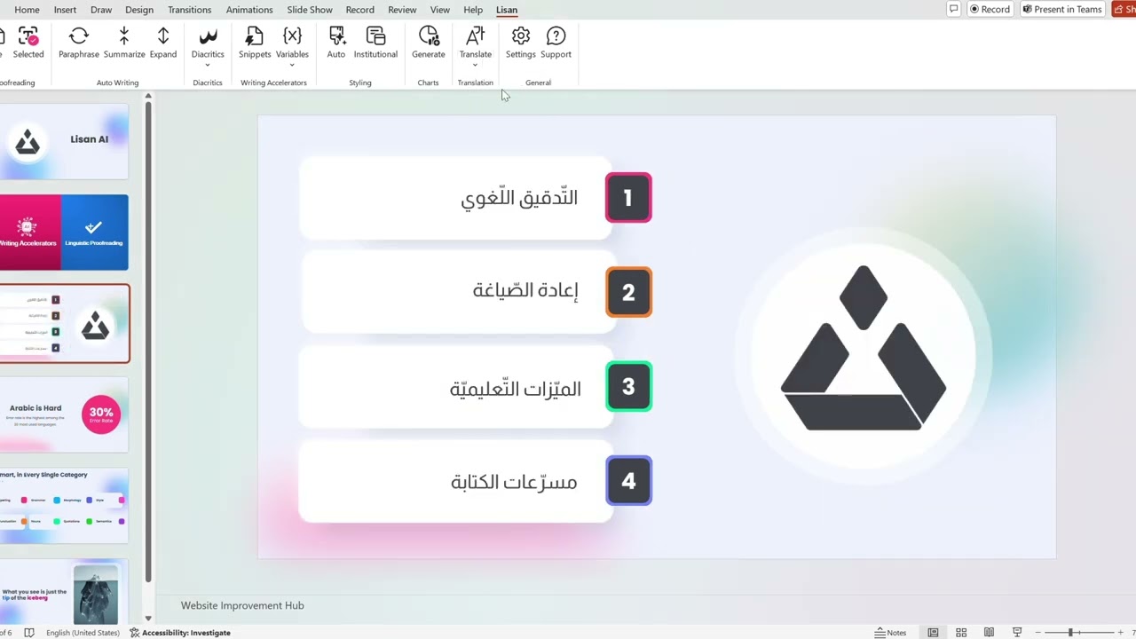 فيديو عرض TranslateX